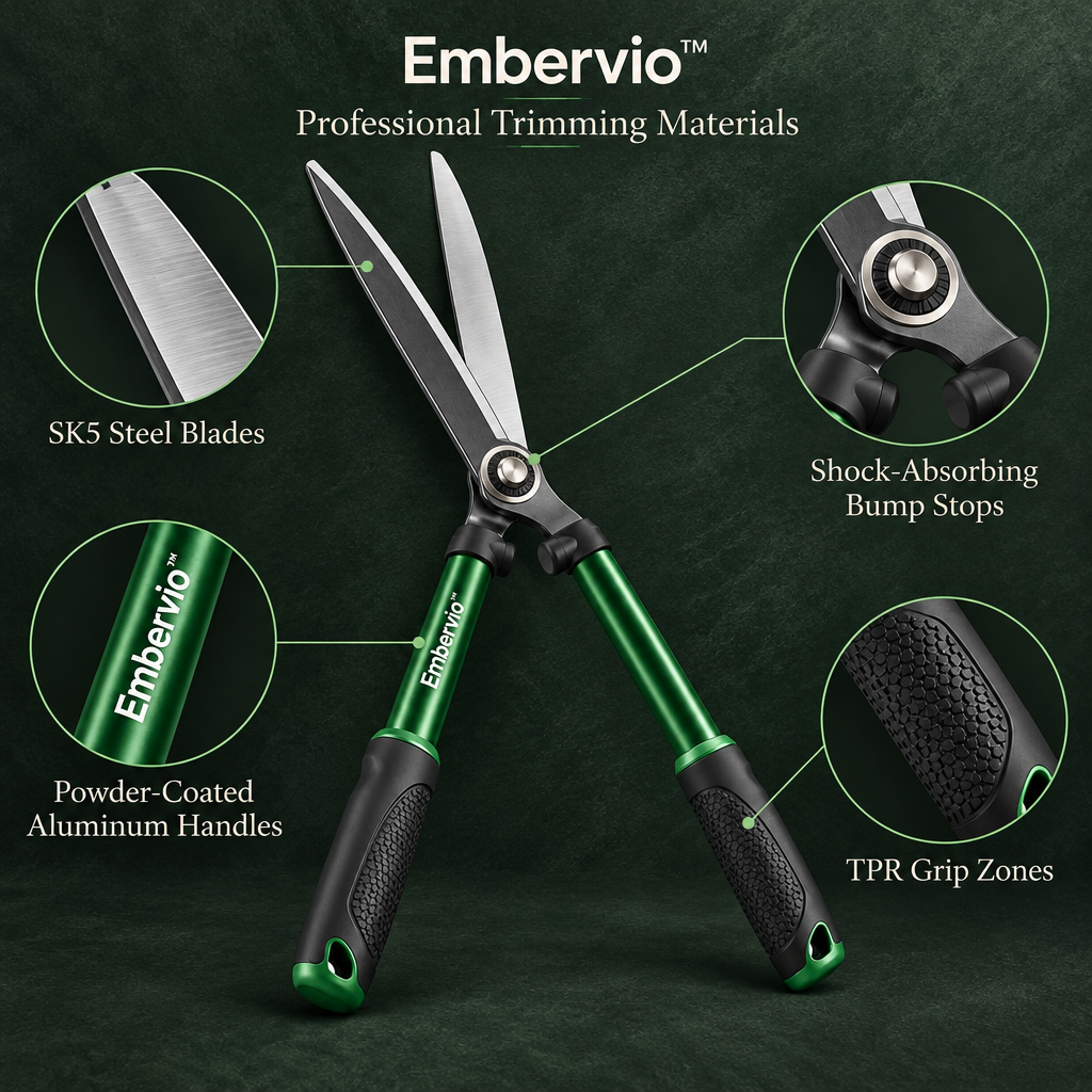 Embervio Hedge Shears materials structure
