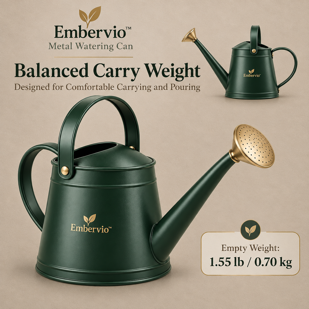 Embervio Metal Watering Can weight