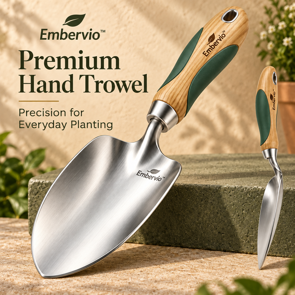 Embervio Premium Hand Trowel brand hero