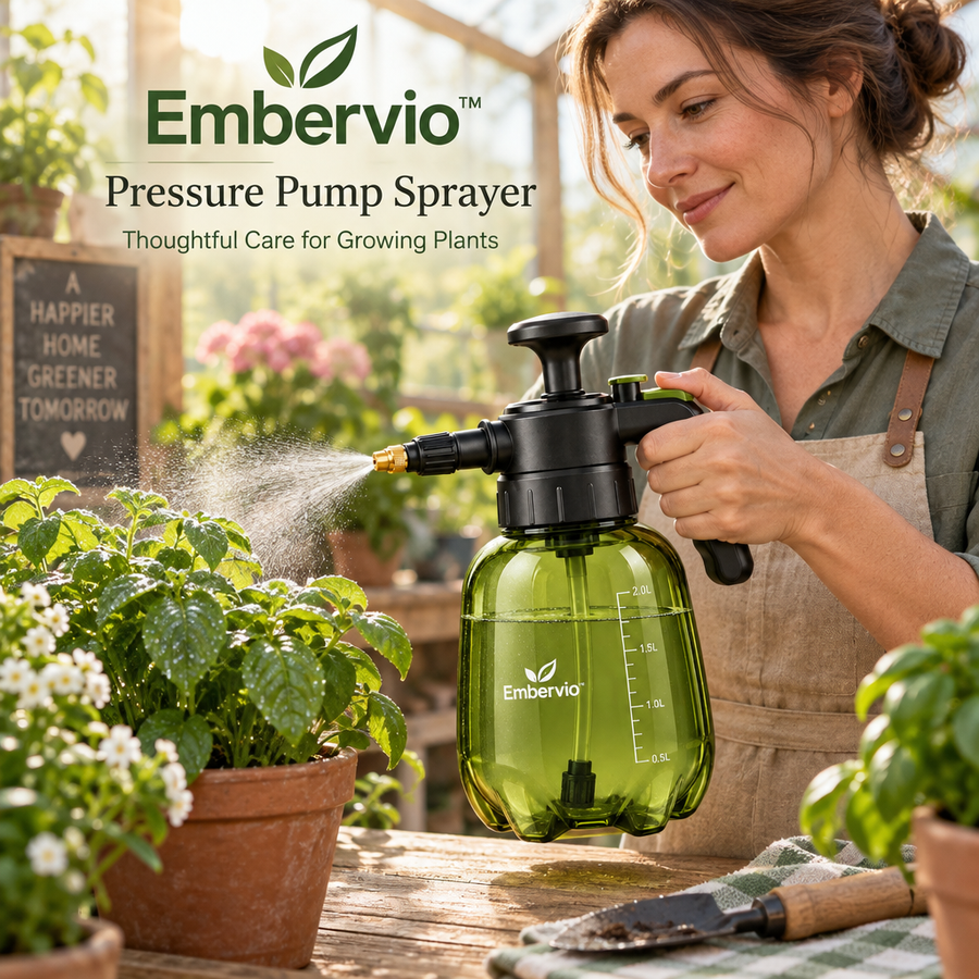 Embervio Pressure Pump Sprayer lifestyle