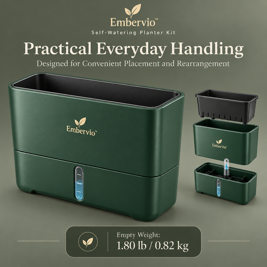 Embervio Self-Watering Planter Kit weight