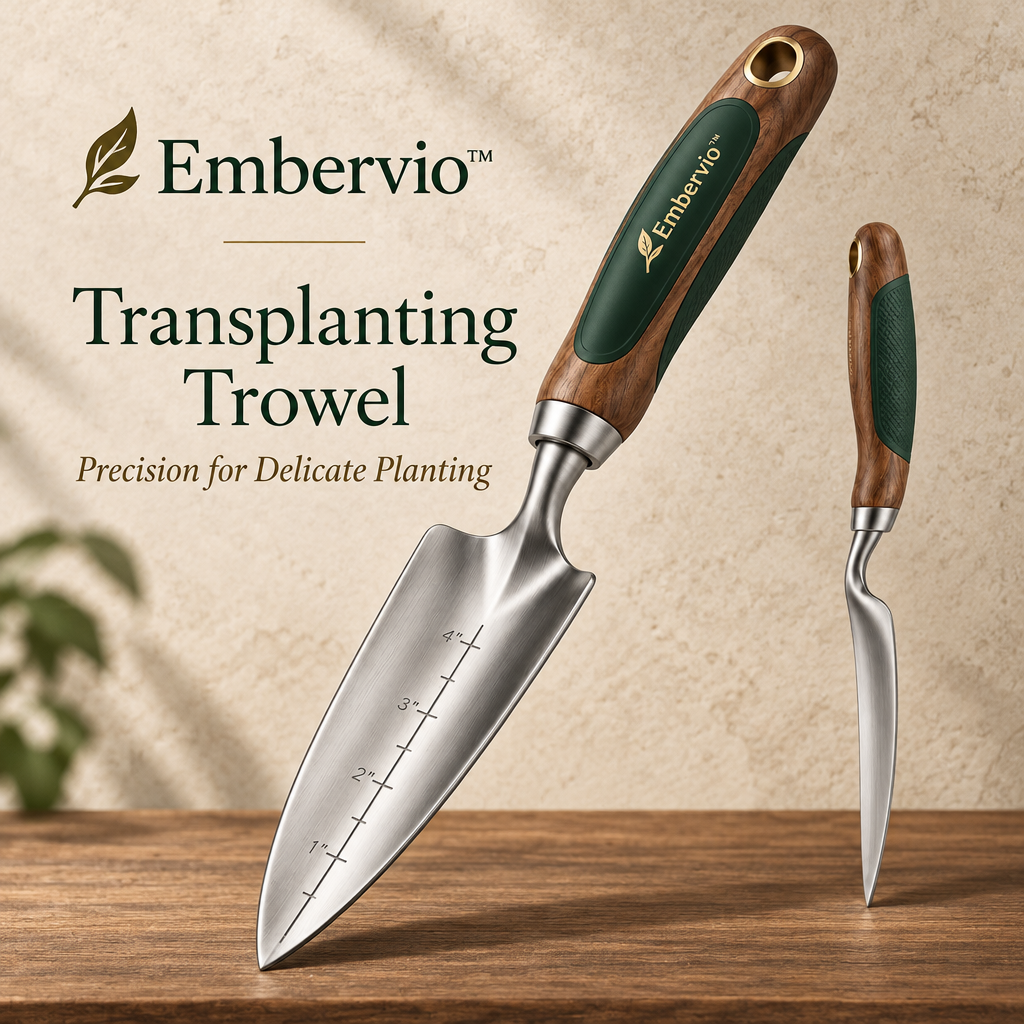 Embervio Transplanting Trowel brand hero